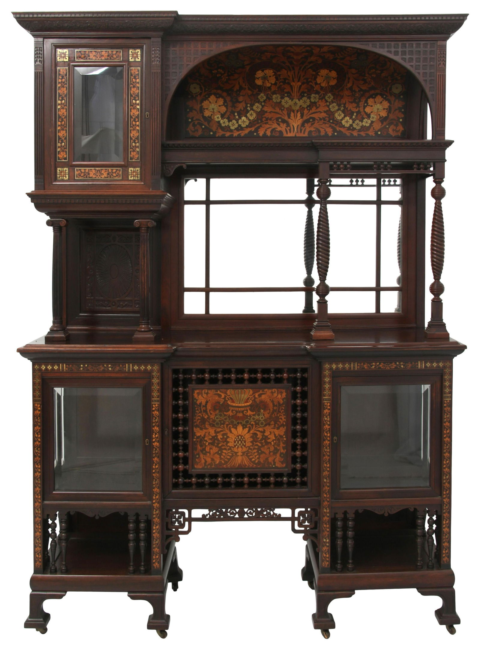 Charles Tisch Aesthetic Movement Cabinet (1 of 9)