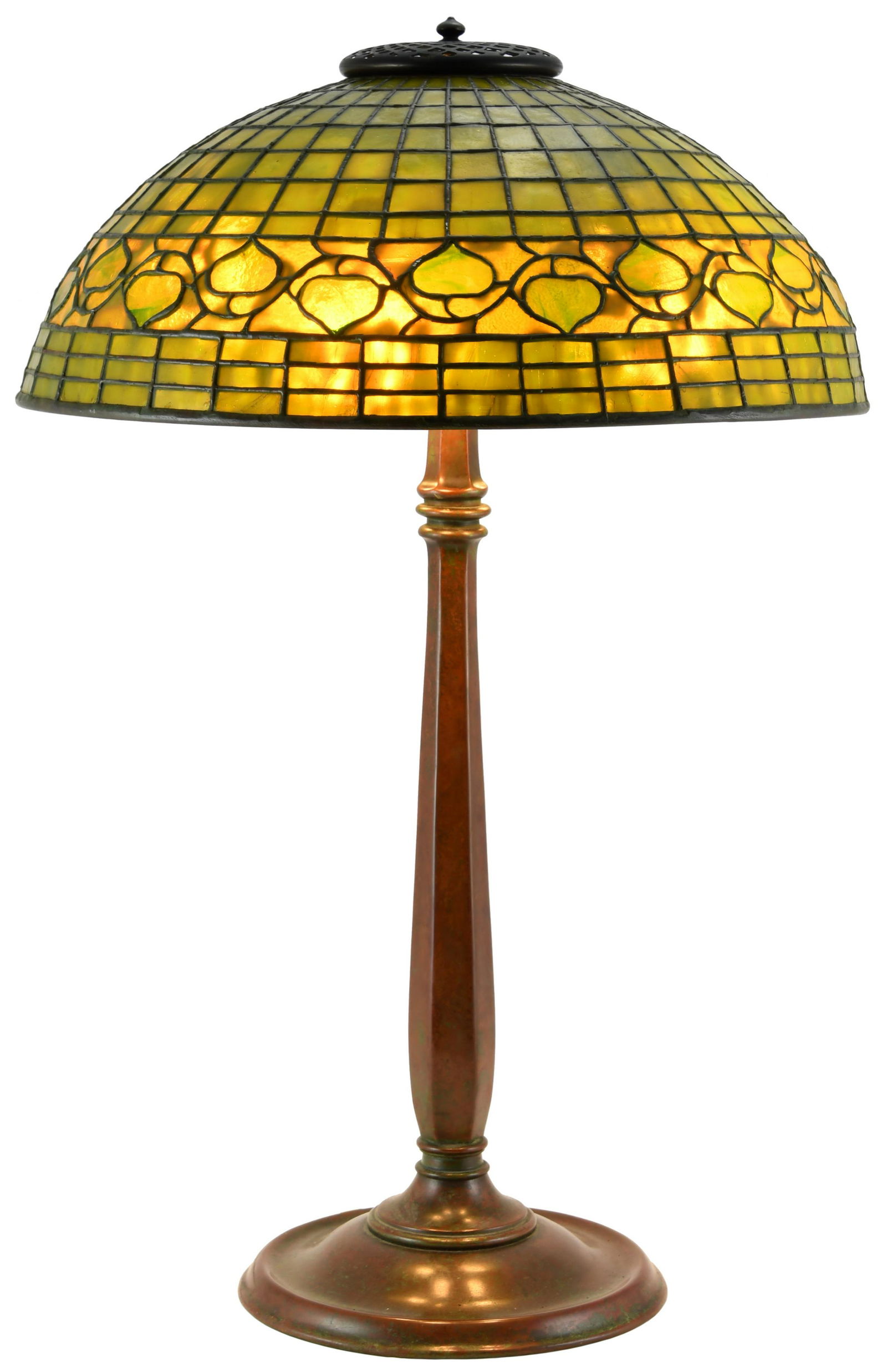 Tiffany Studios "Vine Border" Table Lamp (1 of 9)