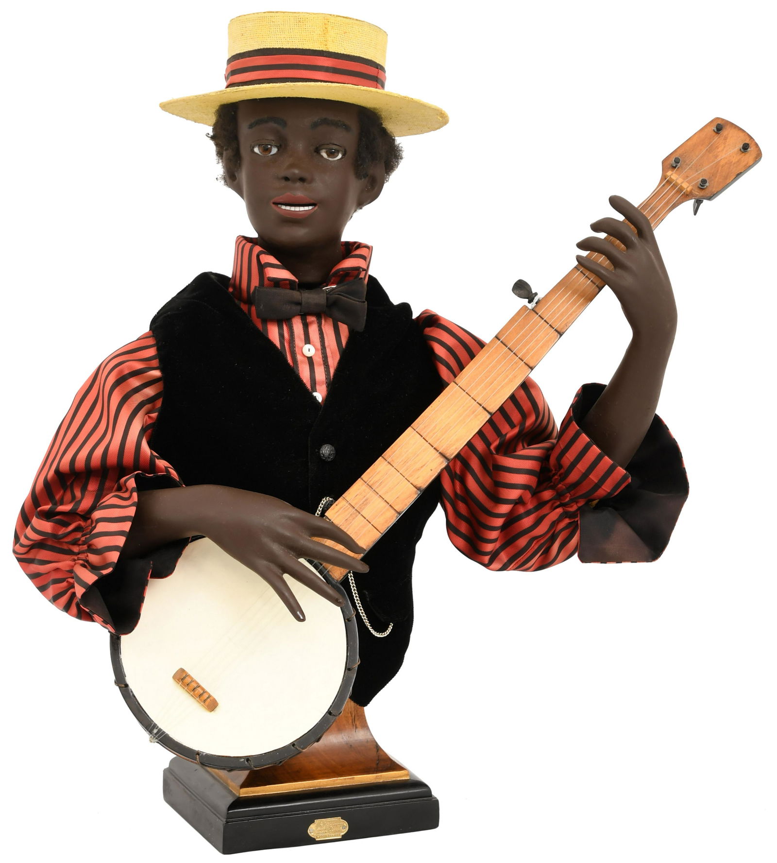 Gustave Vichy Banjo Player Automaton (1 of 10)