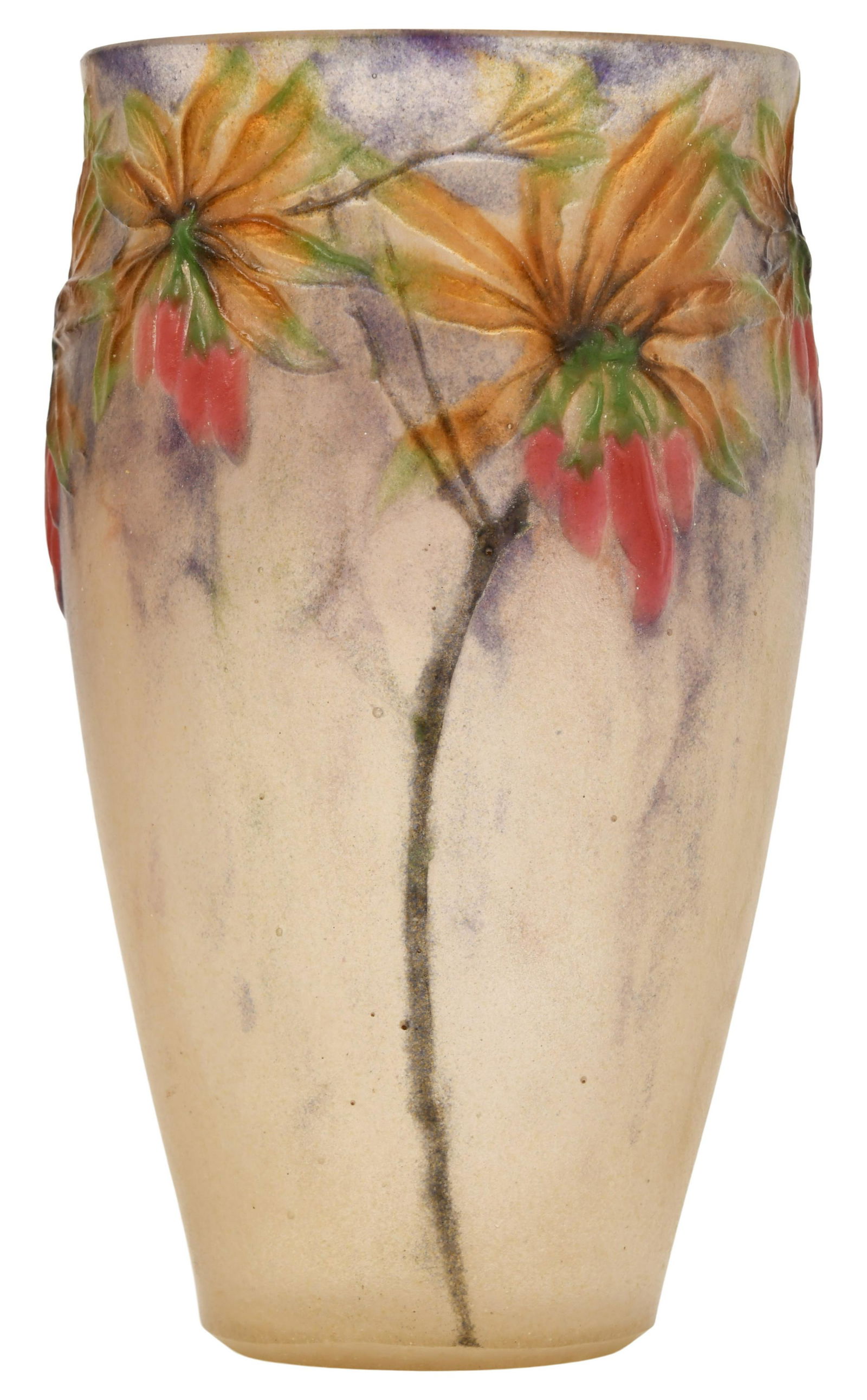 G. Argy Rousseau "Flowering Pepper Plant" Vase (1 of 6)