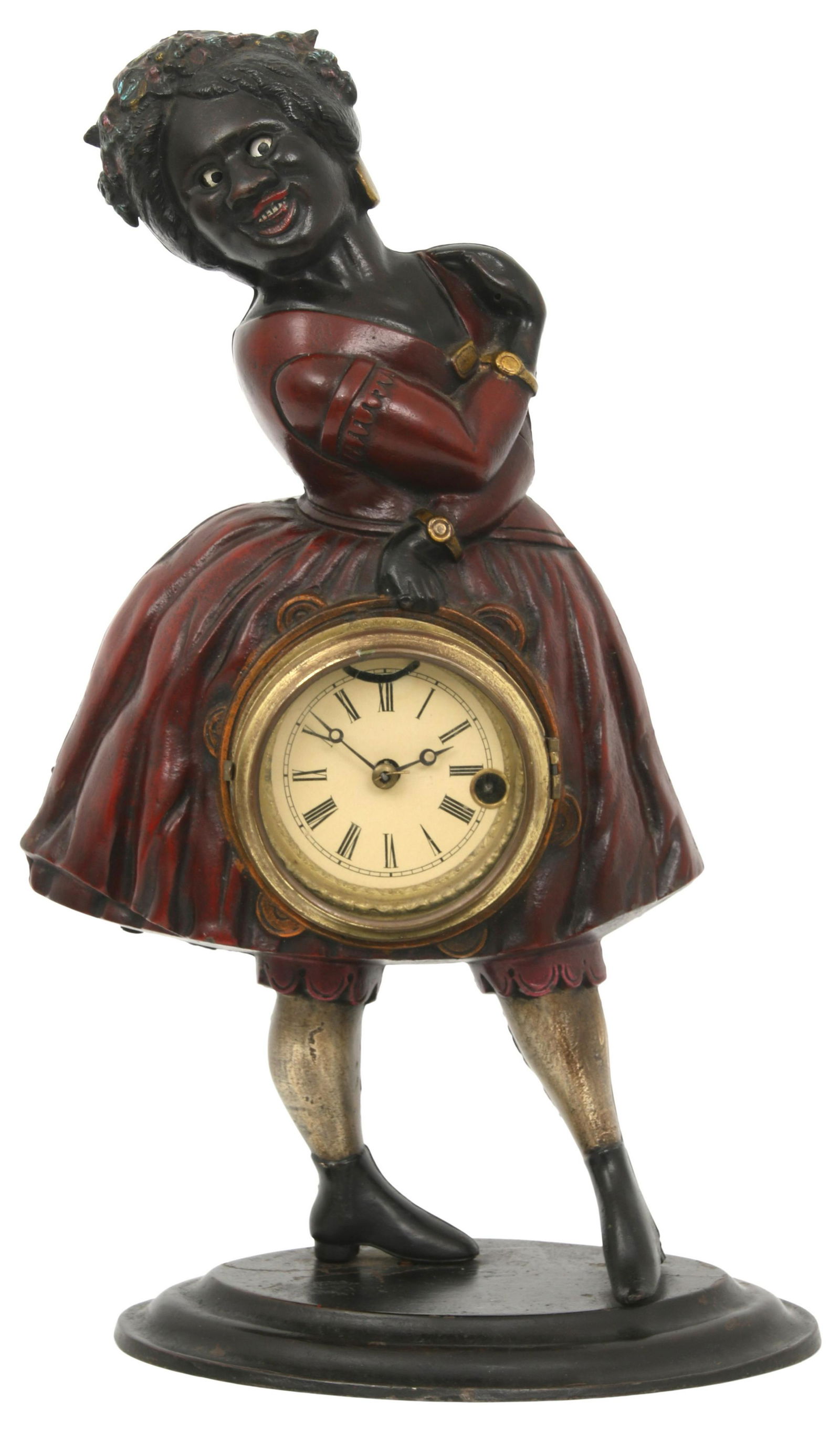 Bradley & Hubbard "Topsy" Blinking Eye Clock (1 of 11)