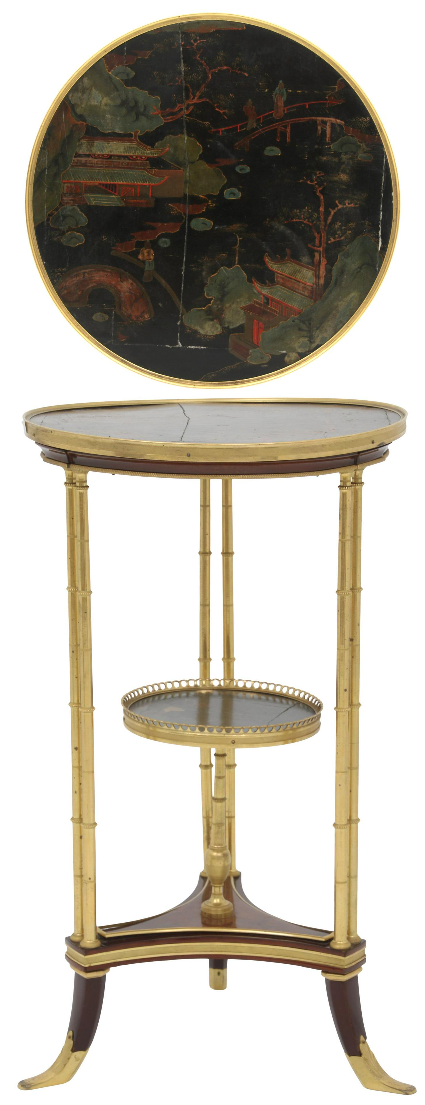 Louis XVI Style Ormolu & Coromandel Gueridon (1 of 15)