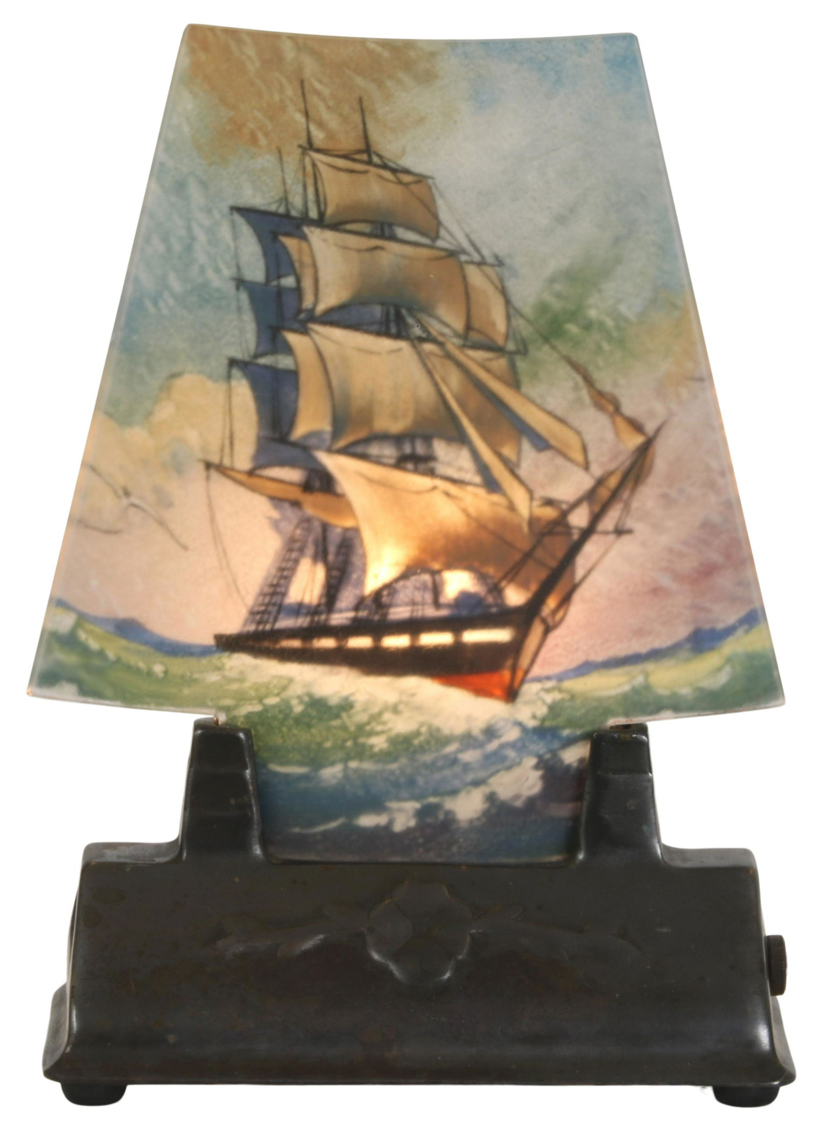 Pairpoint Seascape Radio Lamp (1 of 14)