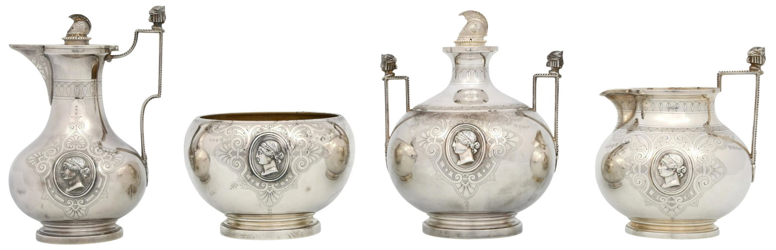 Four Tiffany & Co./Ball, Black & Co. Silver Pieces (1 of 9)