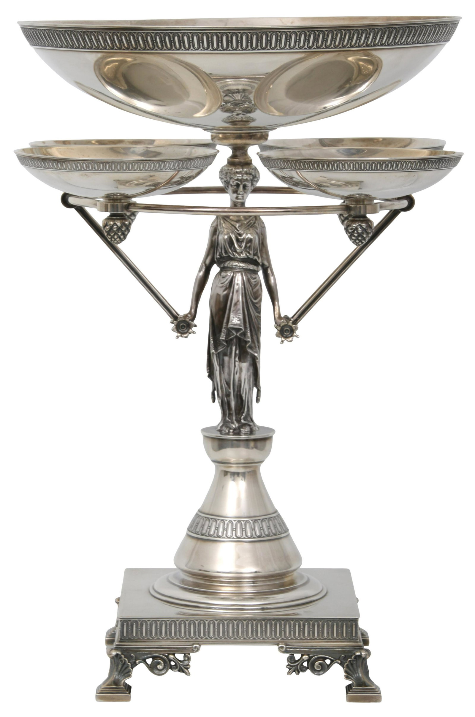 Tiffany & Co. Sterling Silver Figural Centerpiece (1 of 19)