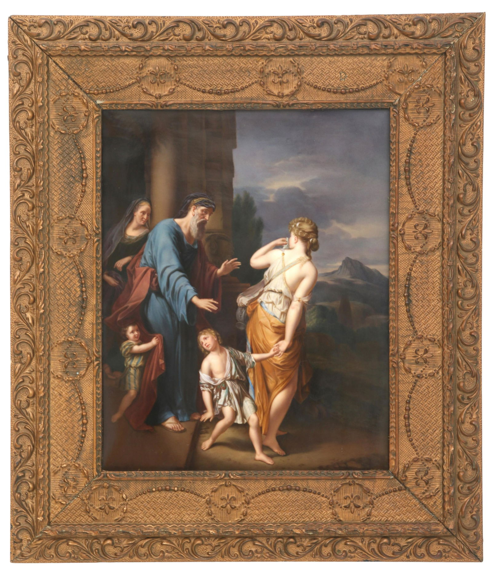 KPM Porcelain Plaque of Hagar & Ishmael (1 of 10)