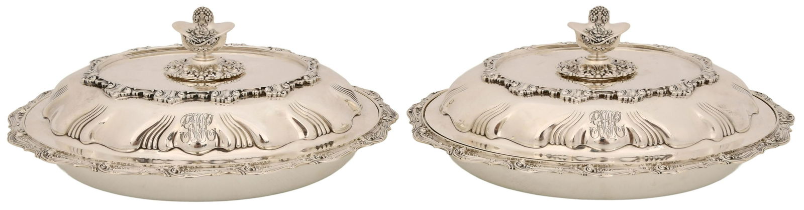 Pair of Tiffany & Co. Silver Vegetable Dishes (1 of 8)