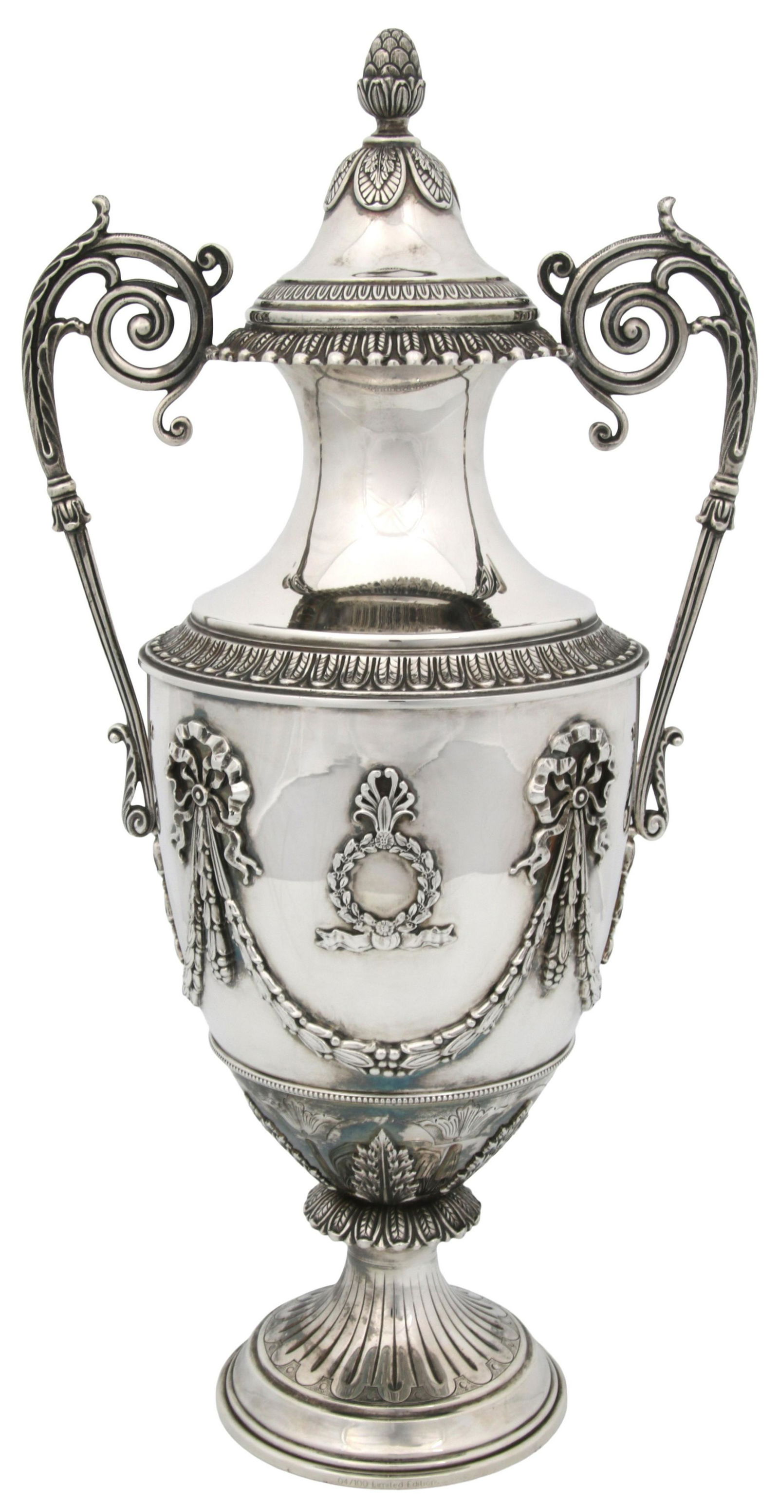 Fabergé Limited Edition Sterling Silver Urn (1 of 8)