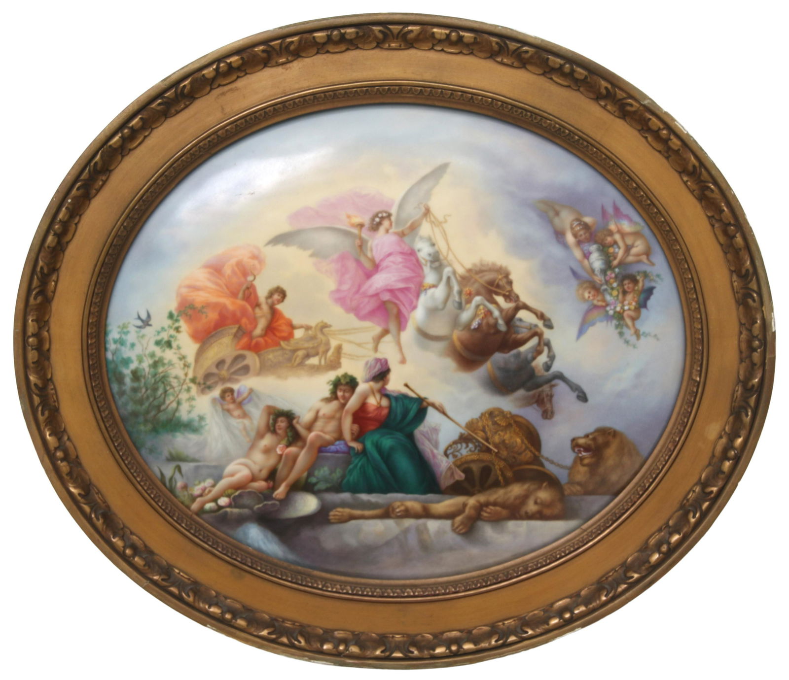 KPM Porcelain Plaque of "Apollo and Aurora" (1 of 9)
