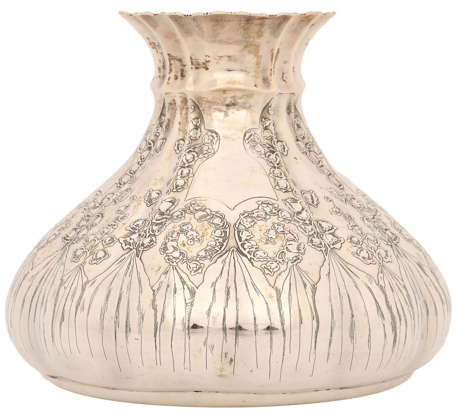 Tiffany & Co. Sterling "Lily of the Valley" Vase (1 of 6)