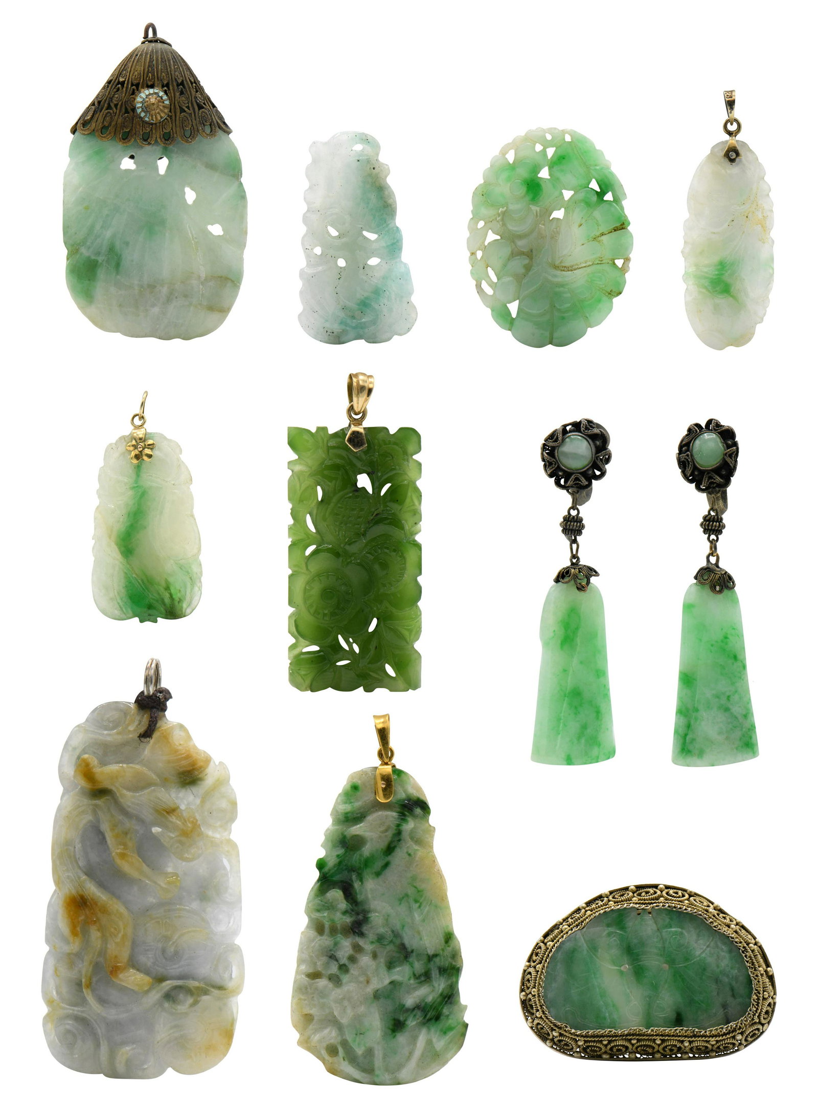Group of Jade Items (1 of 1)