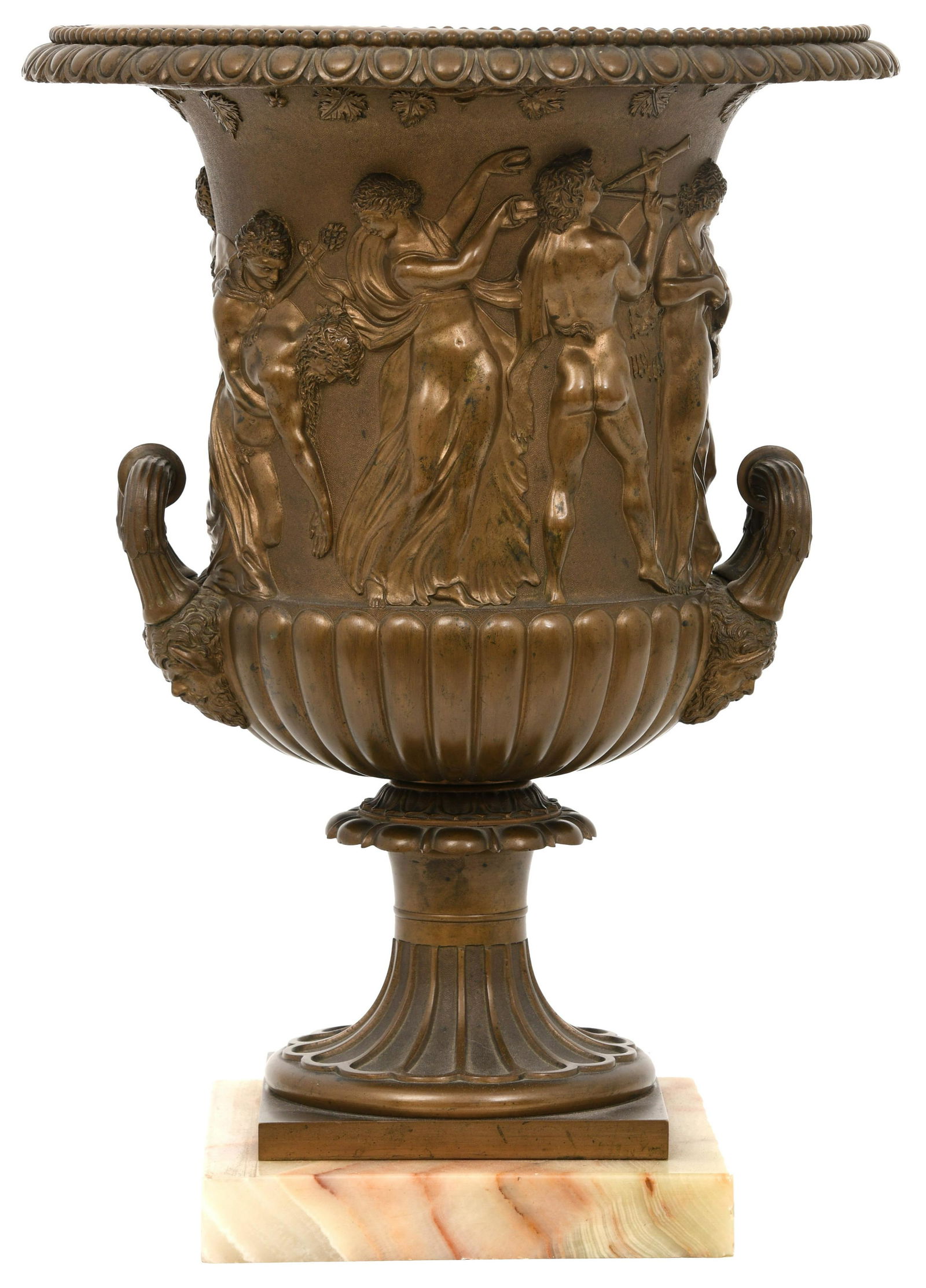 French Patinated Bronze Urn (1 of 14)