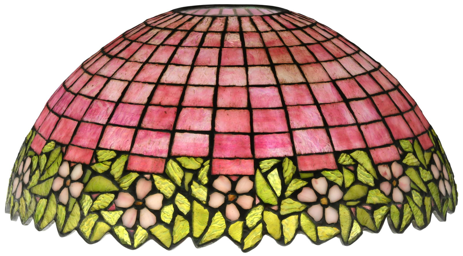 Unique Art Glass & Metal Co. Floral Lamp Shade (1 of 7)