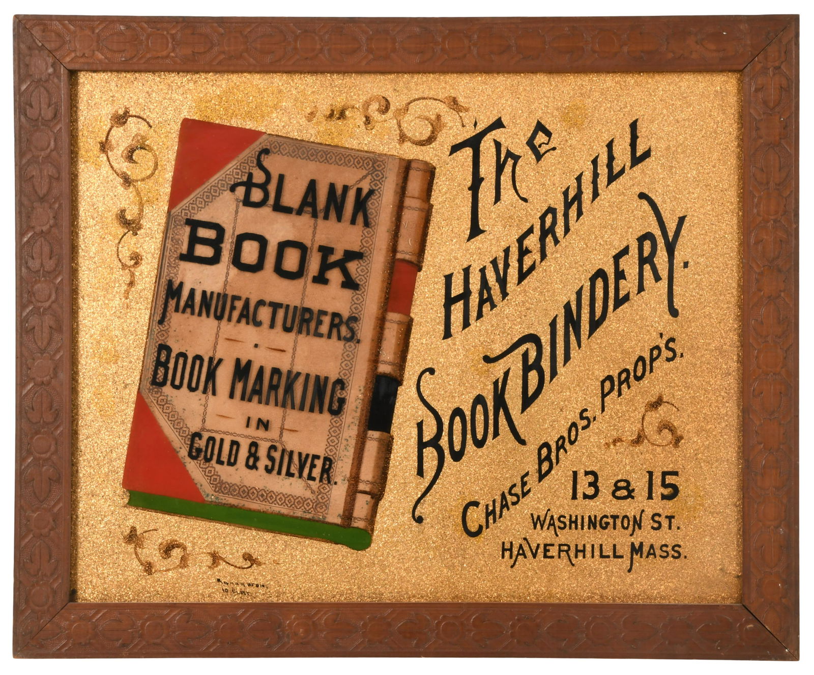 The Haverhill Hill Book Bindery Advertisement (1 of 6)