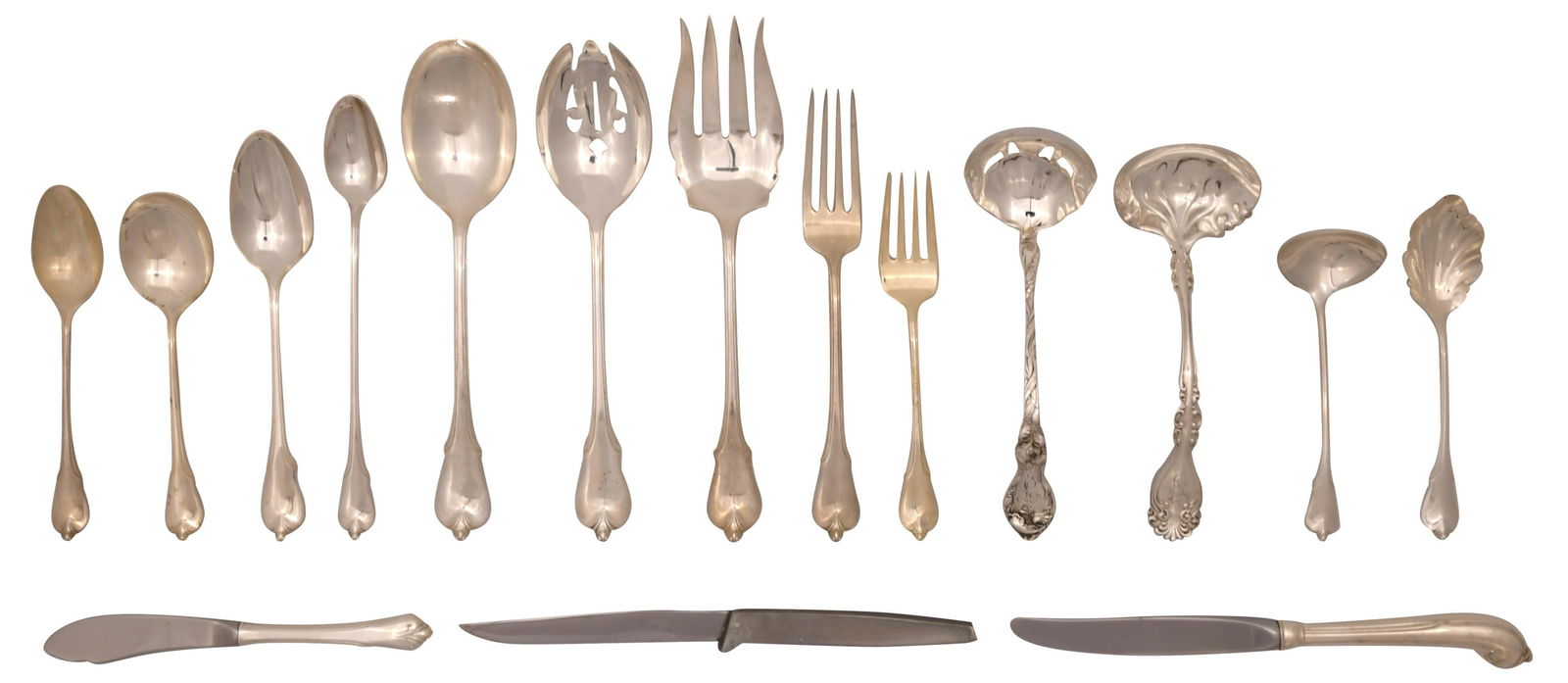 Wallace 74-Piece Sterling Silver Flatware Set (1 of 9)