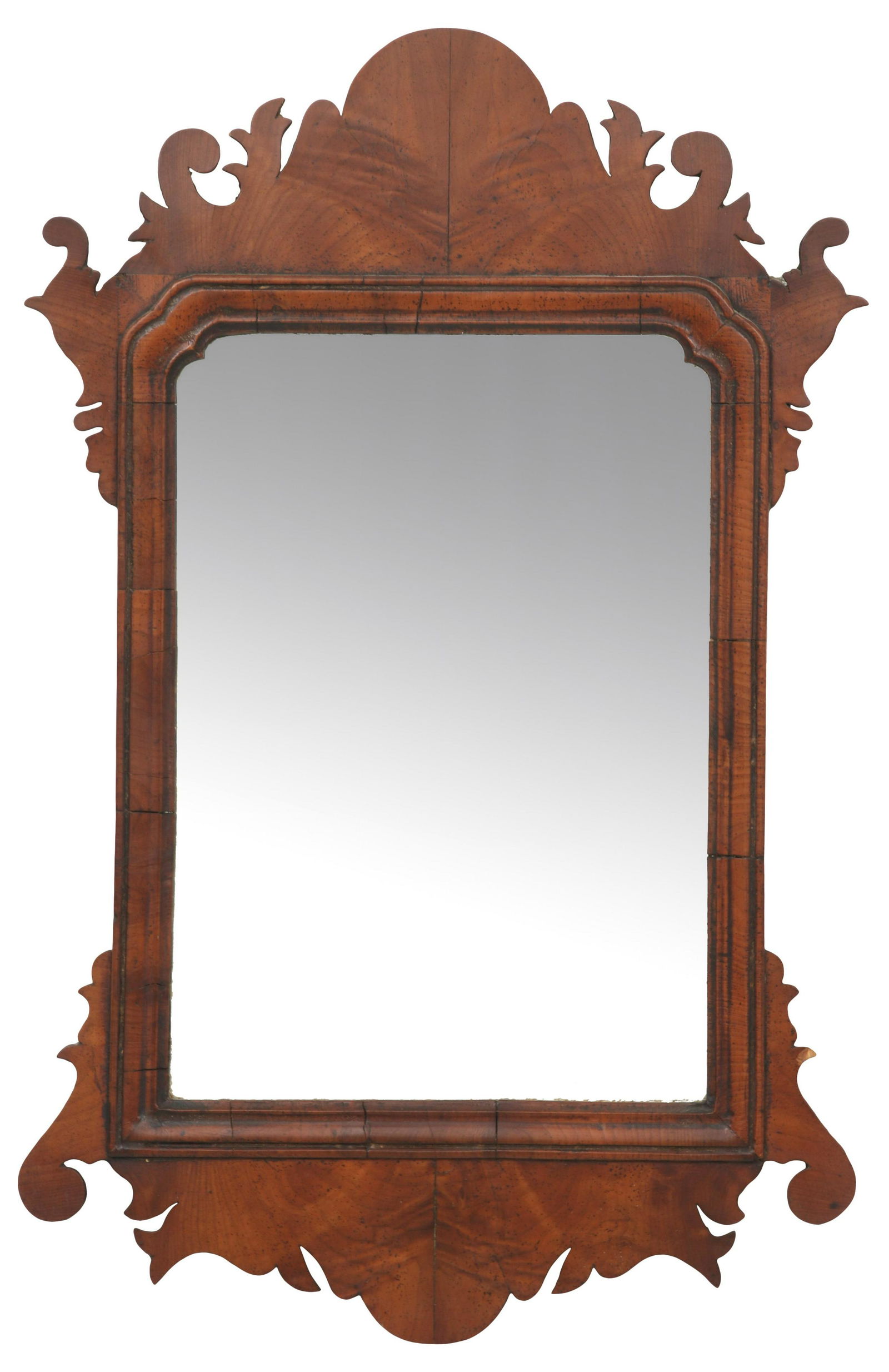 American Chippendale Walnut Mirror (1 of 7)