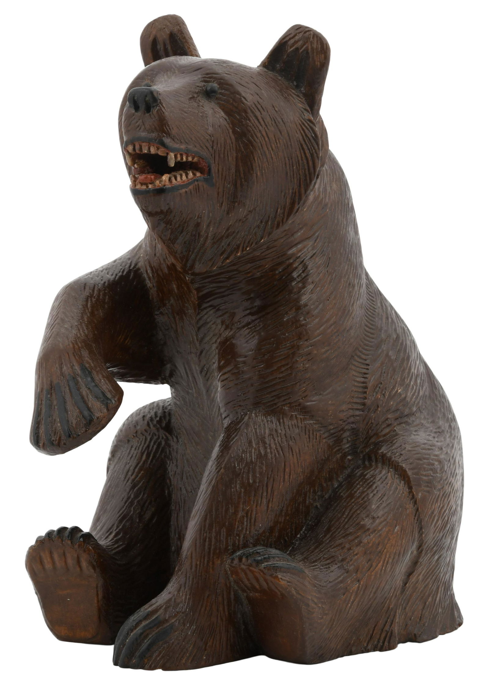 Black Forest Carved Bear (1 of 6)