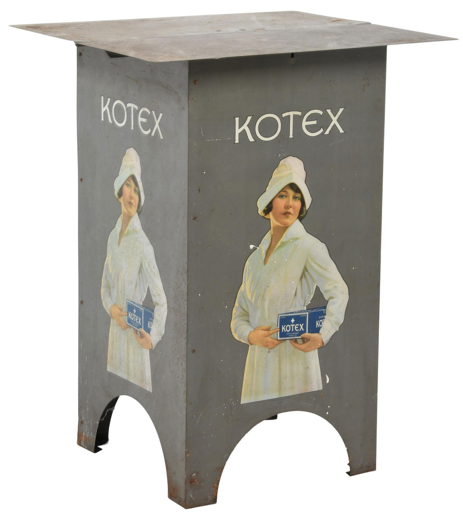 Kotex Tin Display Stand (1 of 6)