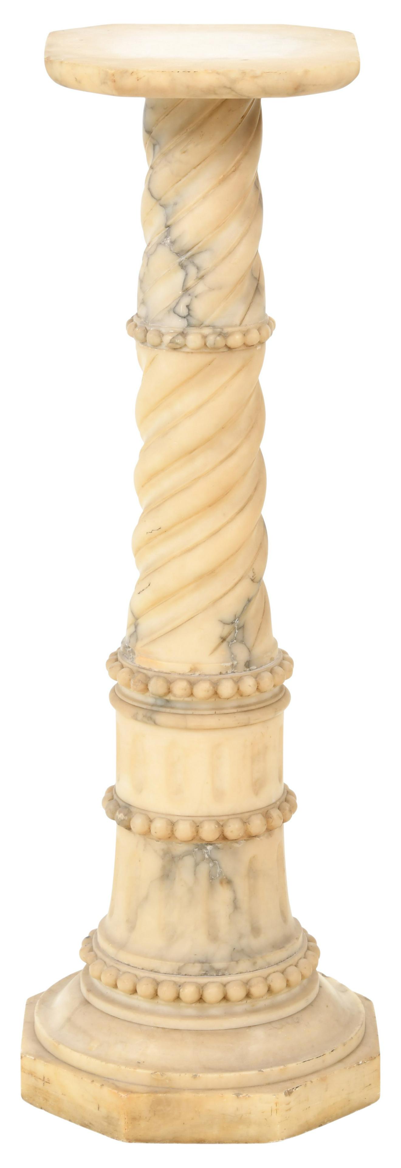 French Onyx Pedestal (1 of 4)