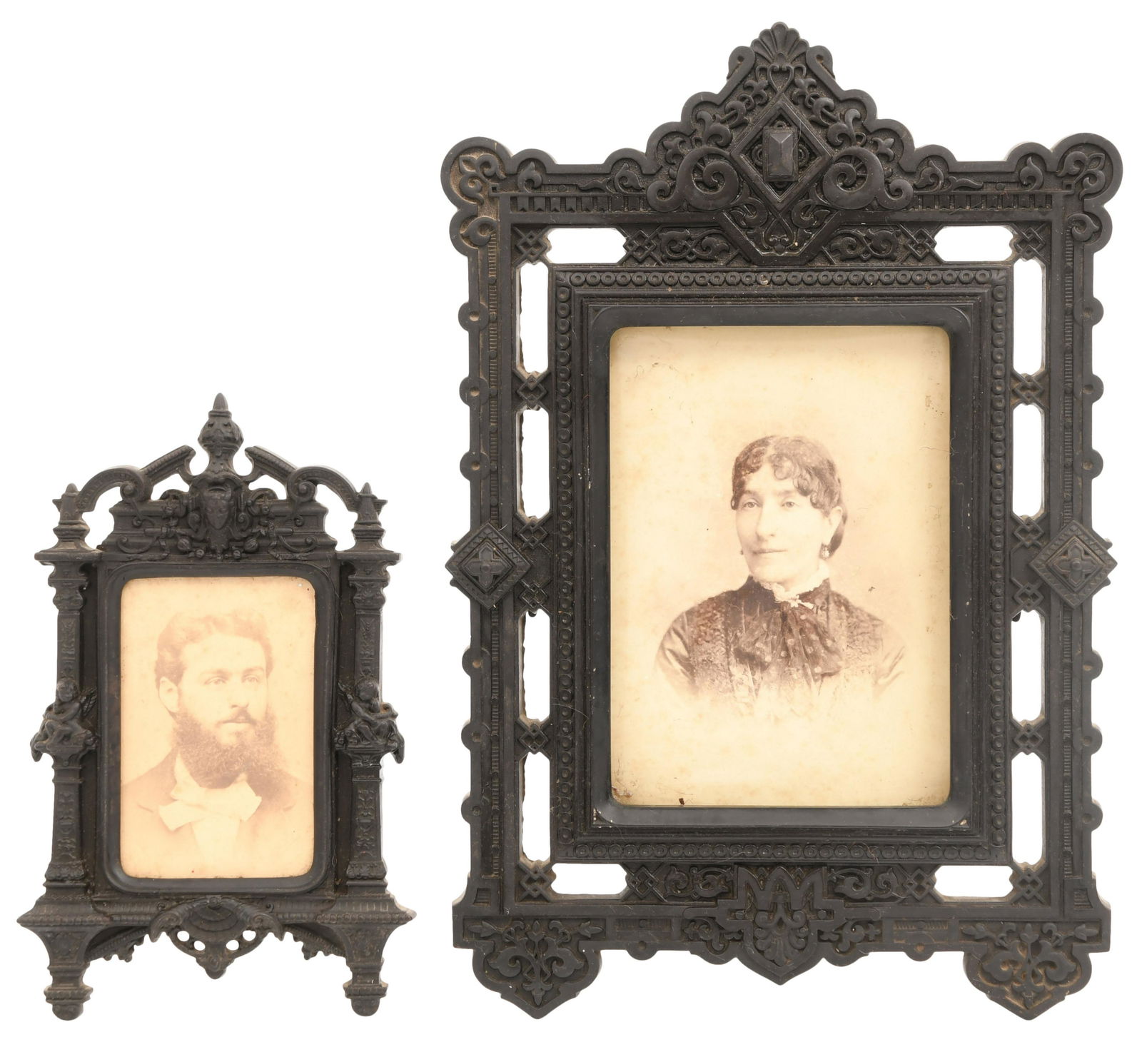 Two Victorian Gutta Percha Frames (1 of 6)