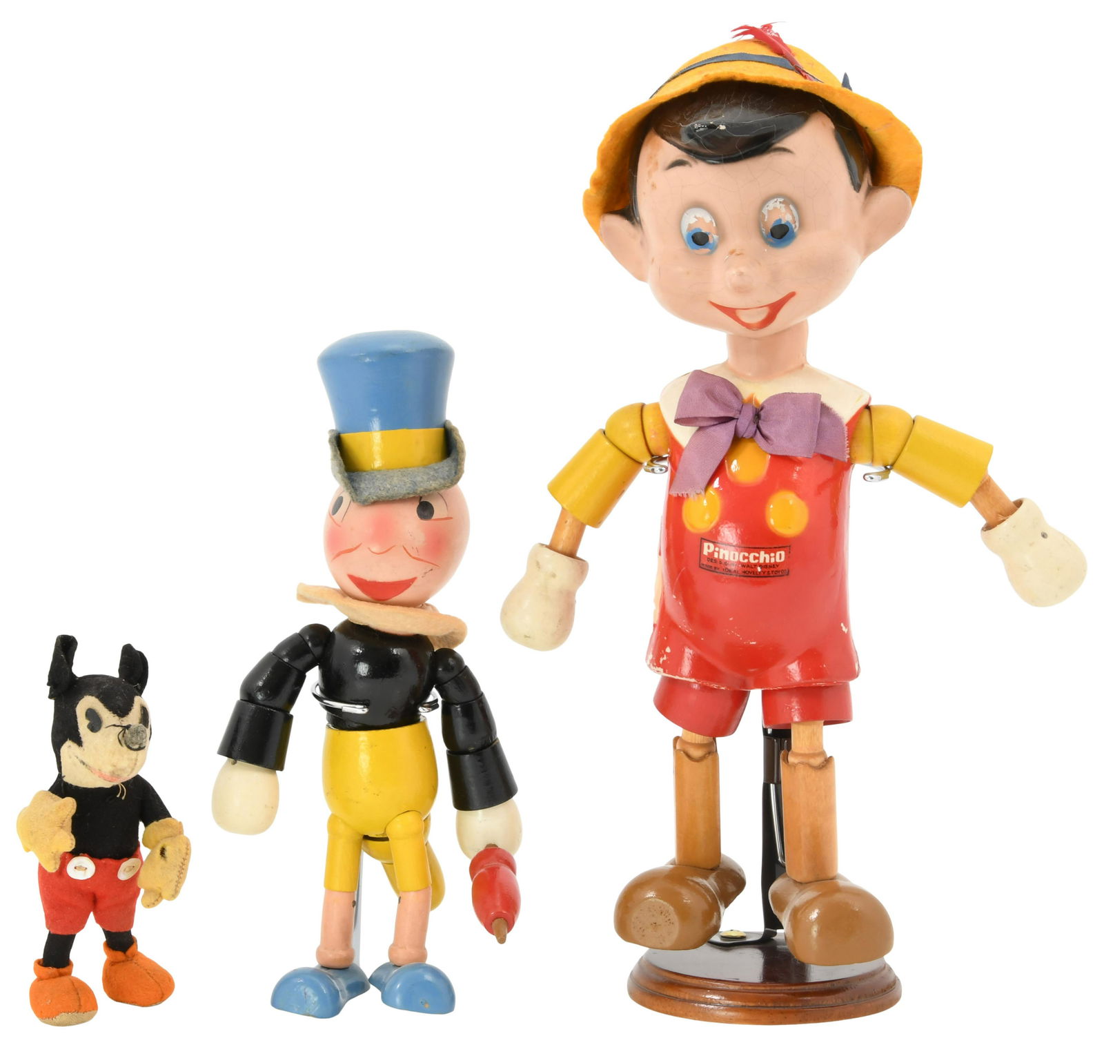 Group of Three Disney Character Dolls (1 of 8)