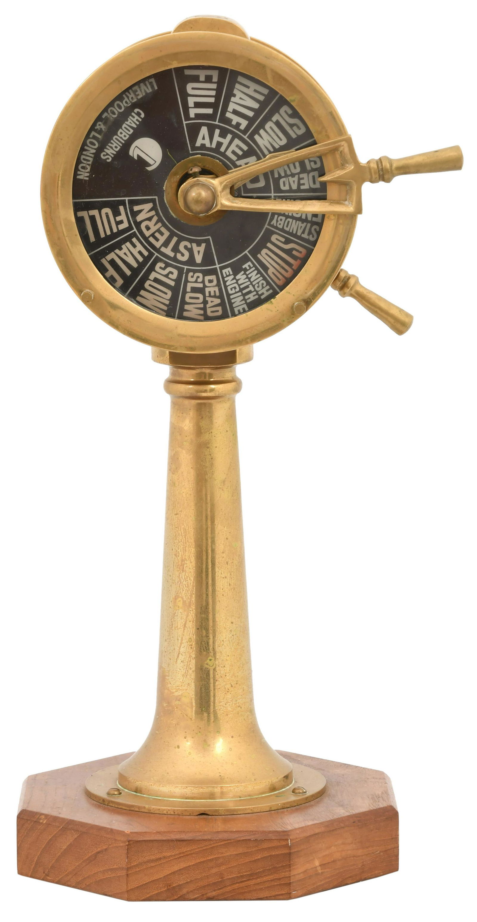 Chadburns, Liverpool & London, Ship's Telegraph (1 of 7)