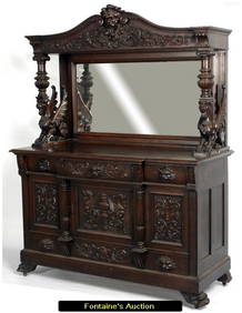 Attr. R.J. Horner Oak Sideboard (1 of 10)