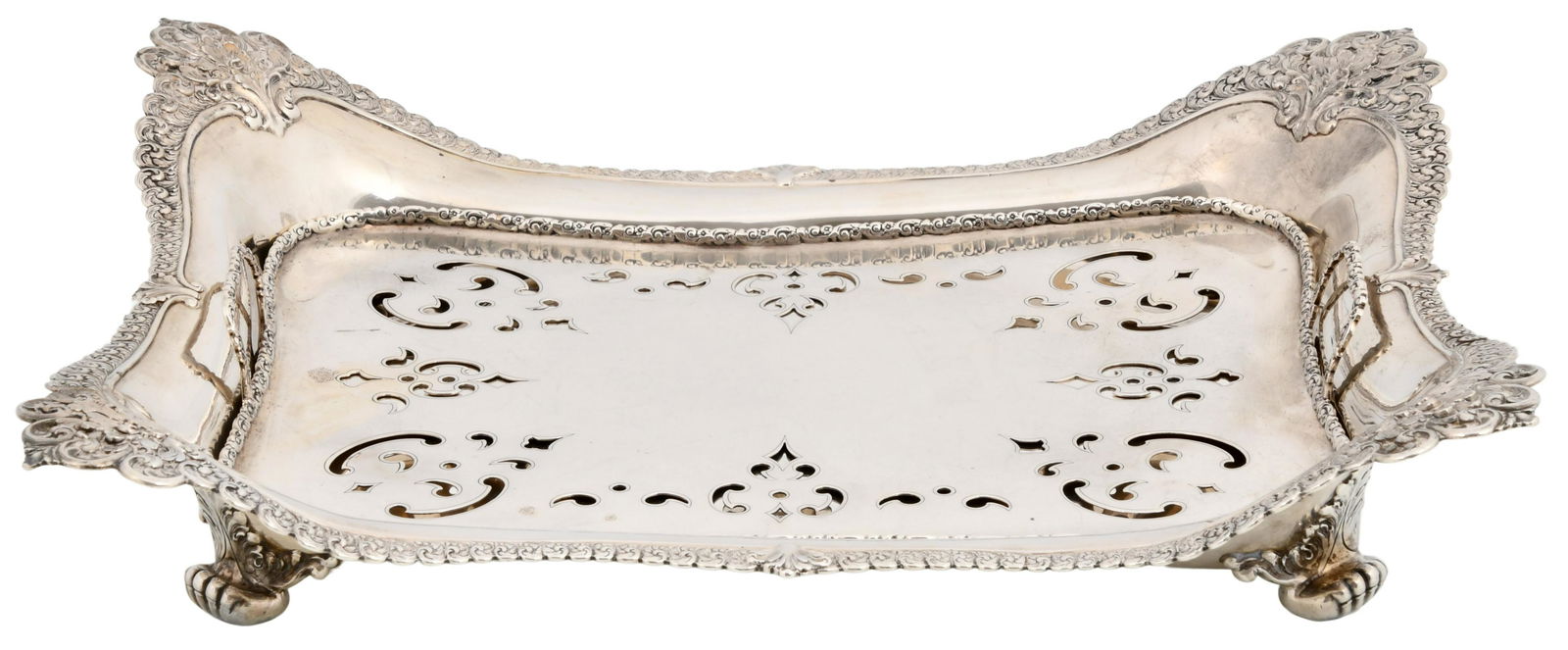 Tiffany & Co. Sterling Silver Asparagus Tray (1 of 8)