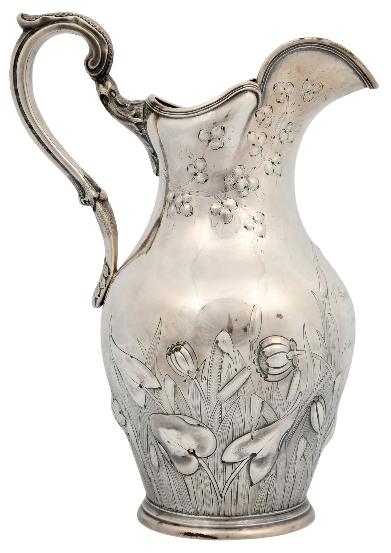 Coin Silver Water Pitcher (1 of 6)