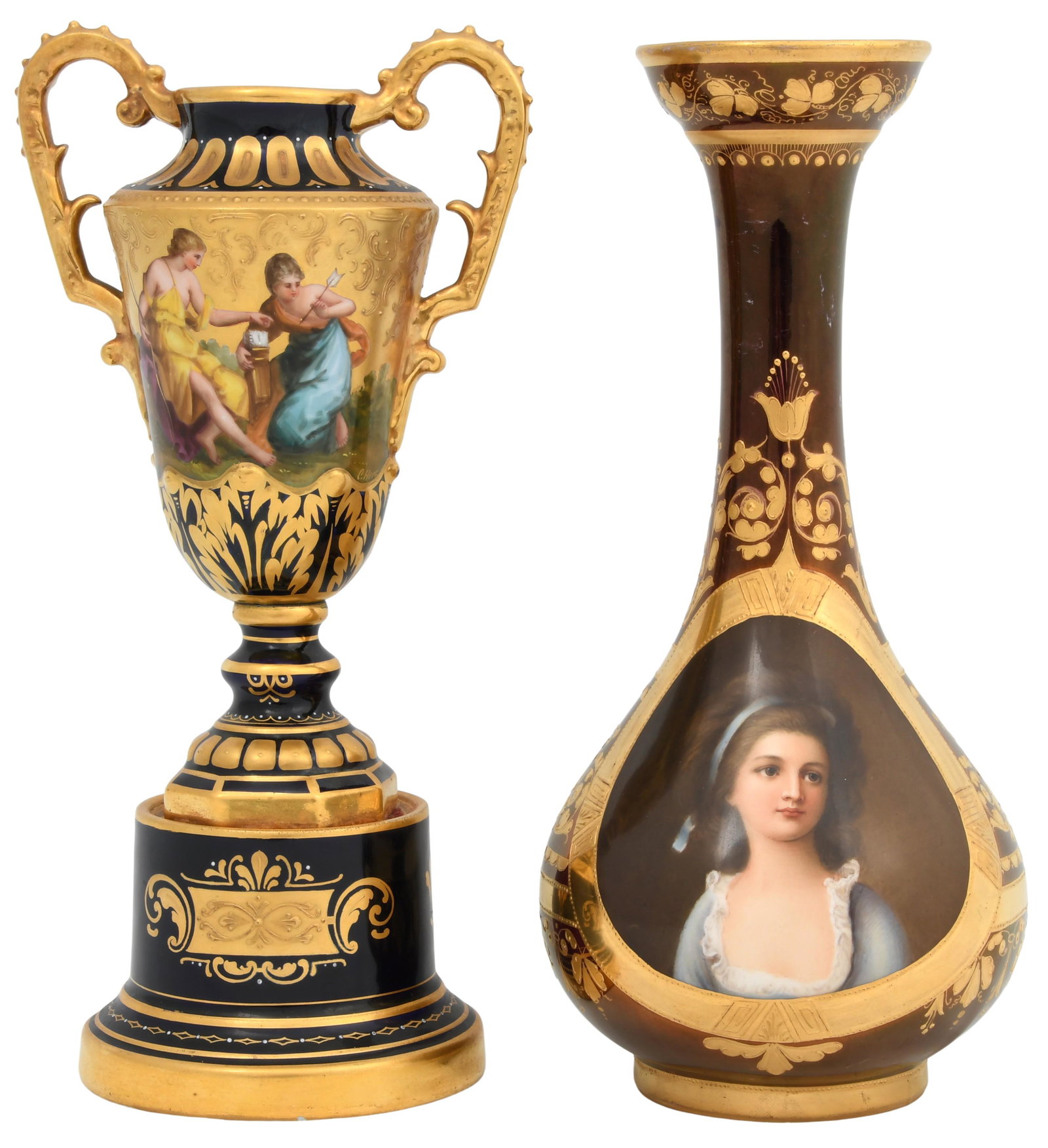 Royal Vienna Porcelain Vase & Urn (1 of 11)