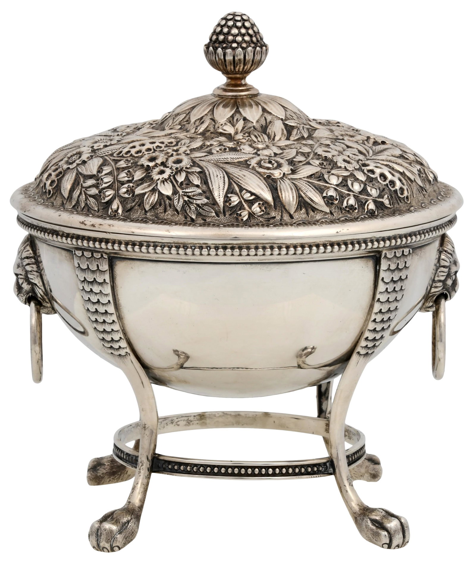 Tiffany & Co. Sterling Silver Covered Serving Bowl (1 of 7)