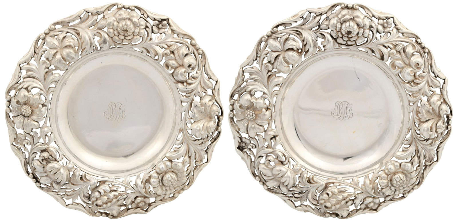 Pair of Tiffany & Co. Sterling Silver Dishes (1 of 8)