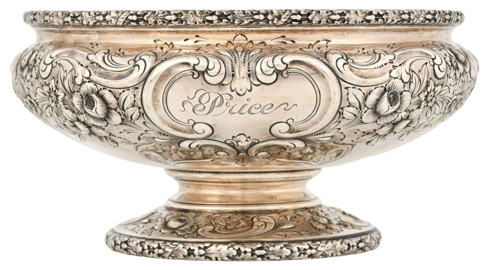 Reed & Barton Sterling Silver Footed Bowl (1 of 6)
