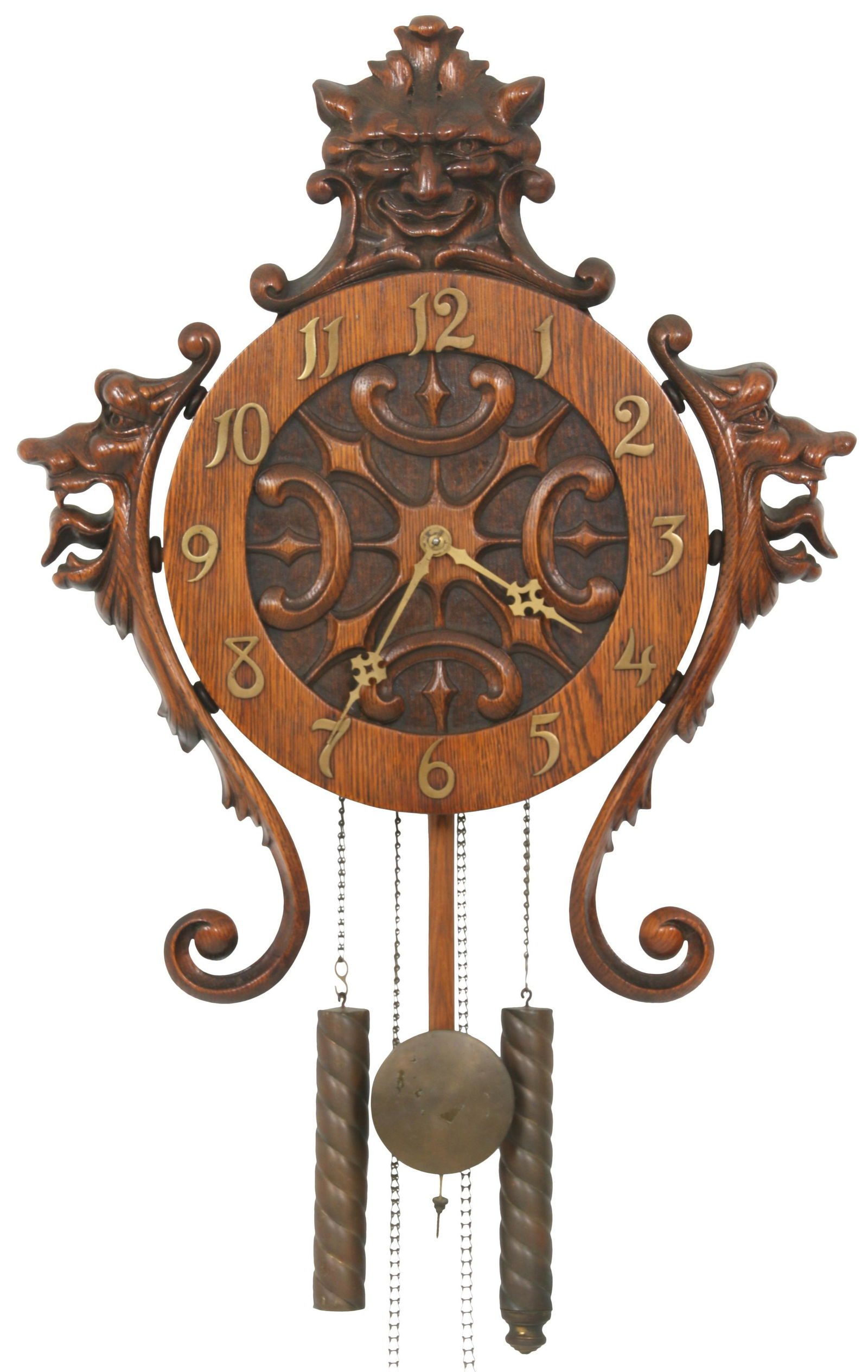 Waterbury Clock Co. Wall Regulator Clock (1 of 10)
