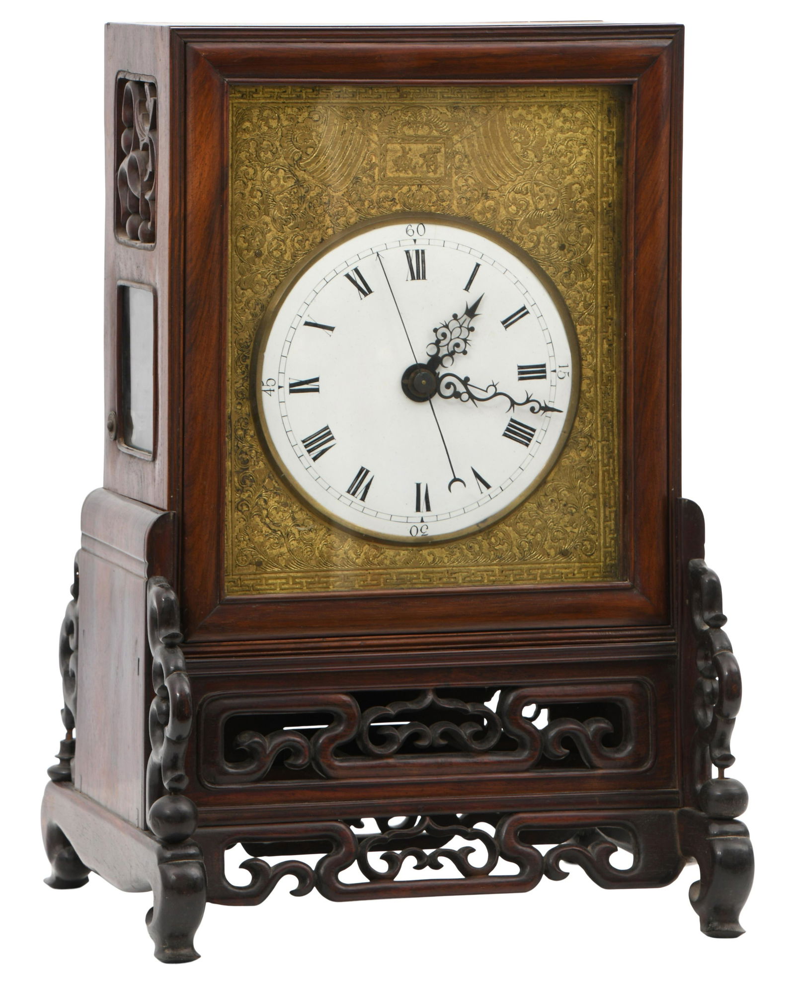 Chinese Double Fusee Bracket Clock (1 of 10)