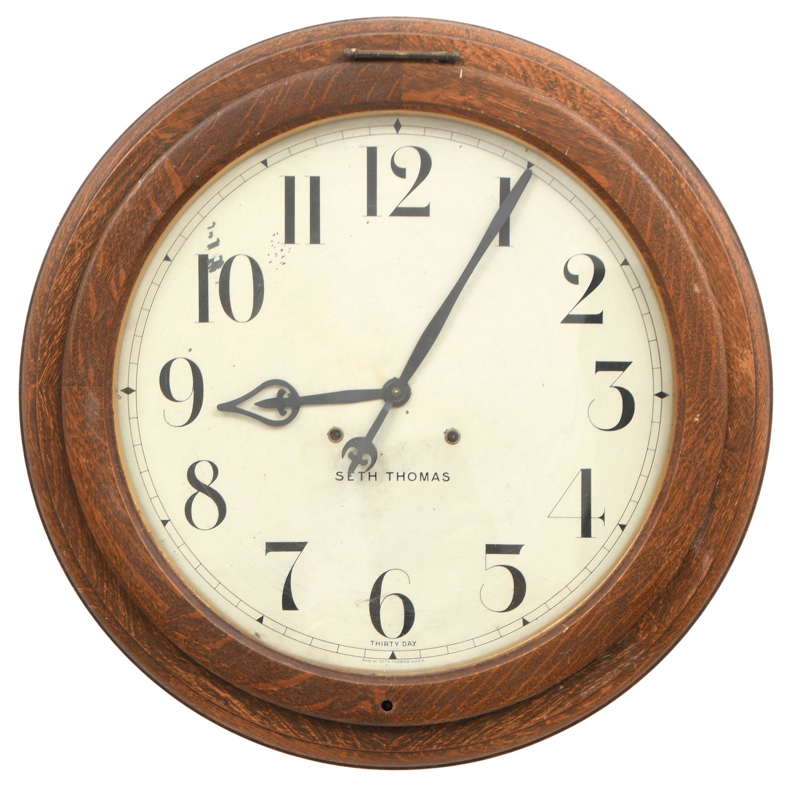 Seth Thomas "Arcade No. 1" 30-Day Gallery Clock (1 of 7)