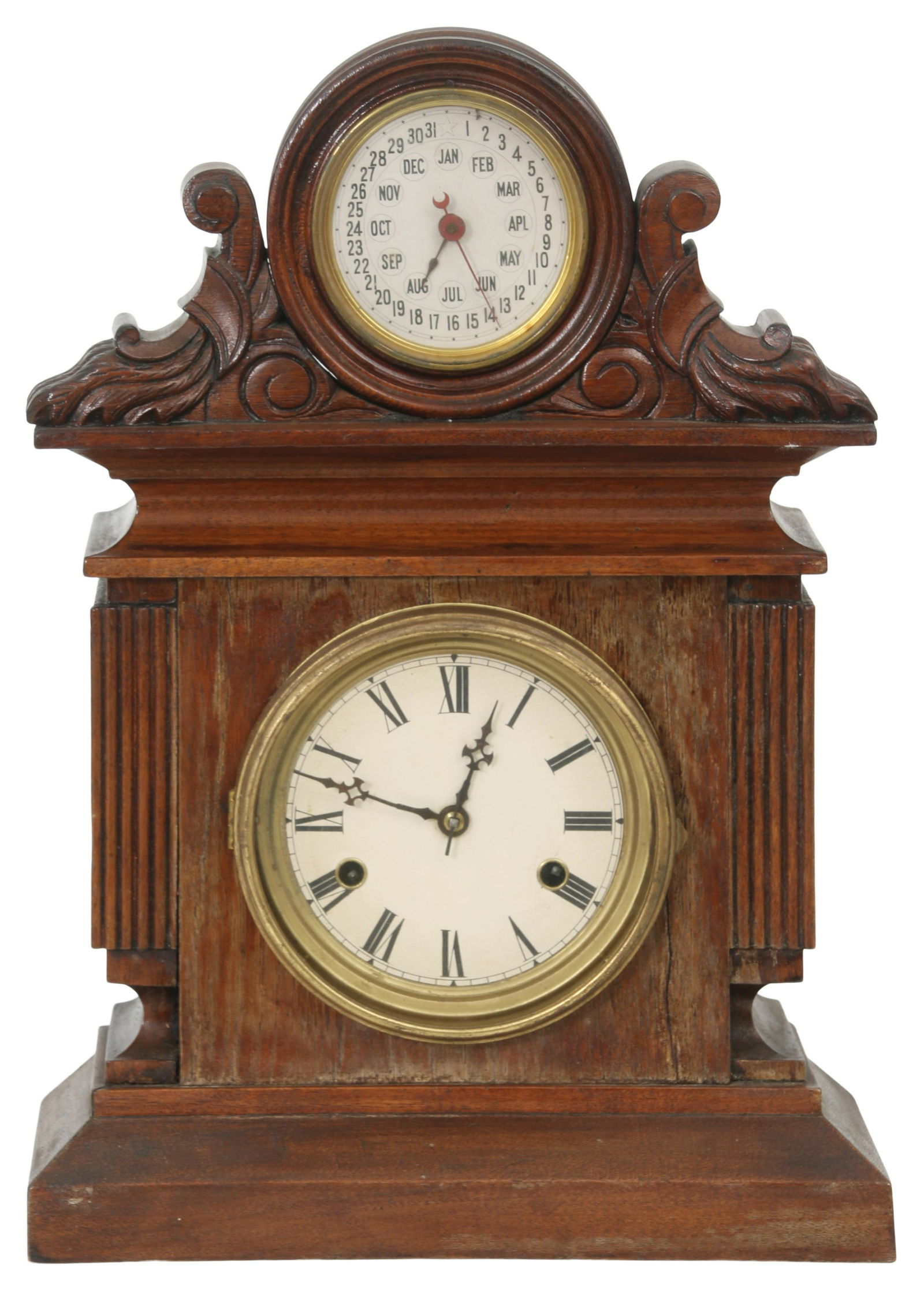Jerome & Co. Calendar Shelf Clock (1 of 14)