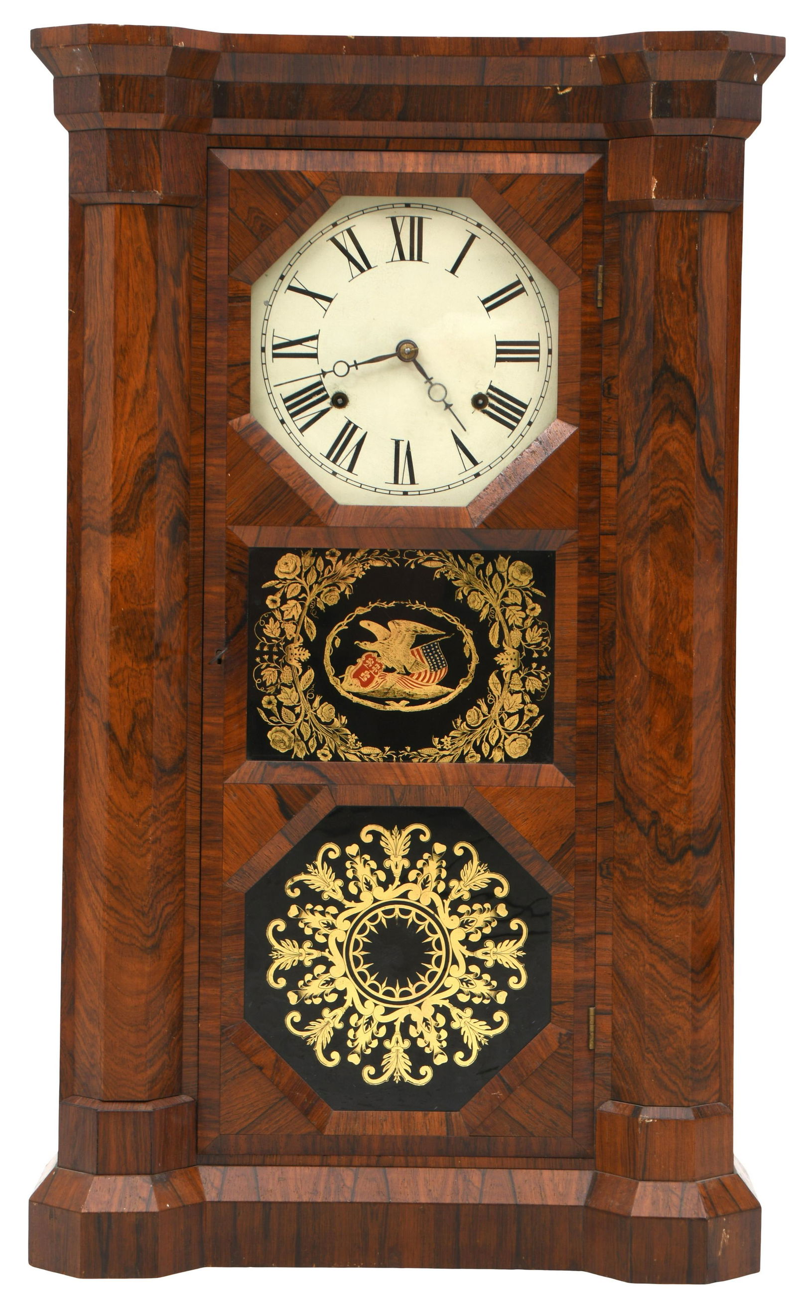 Seth Thomas Rosewood 8-Day Shelf Clock (1 of 12)