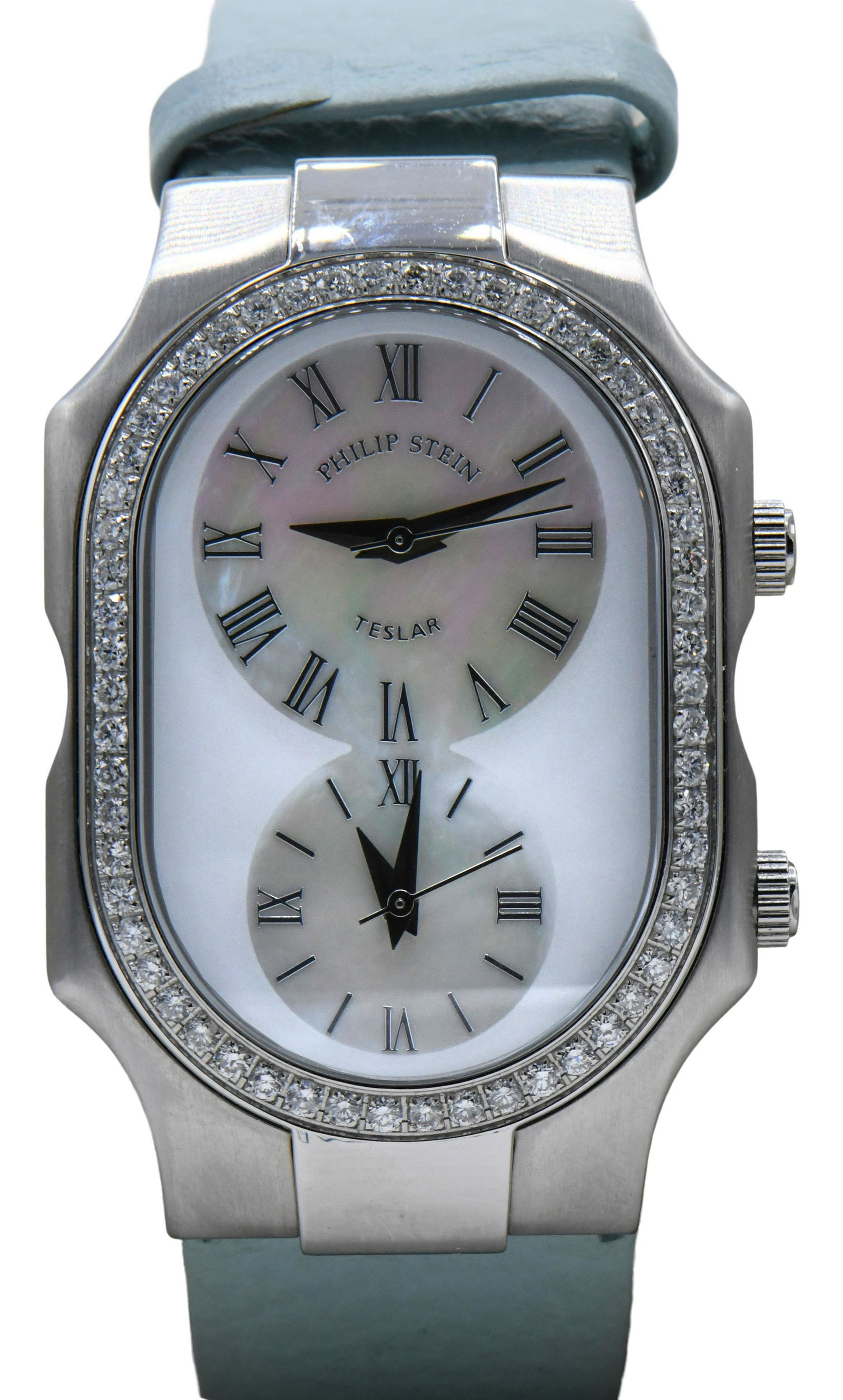 Philip Stein Diamond Stainless Steel Teslar Watch (1 of 3)