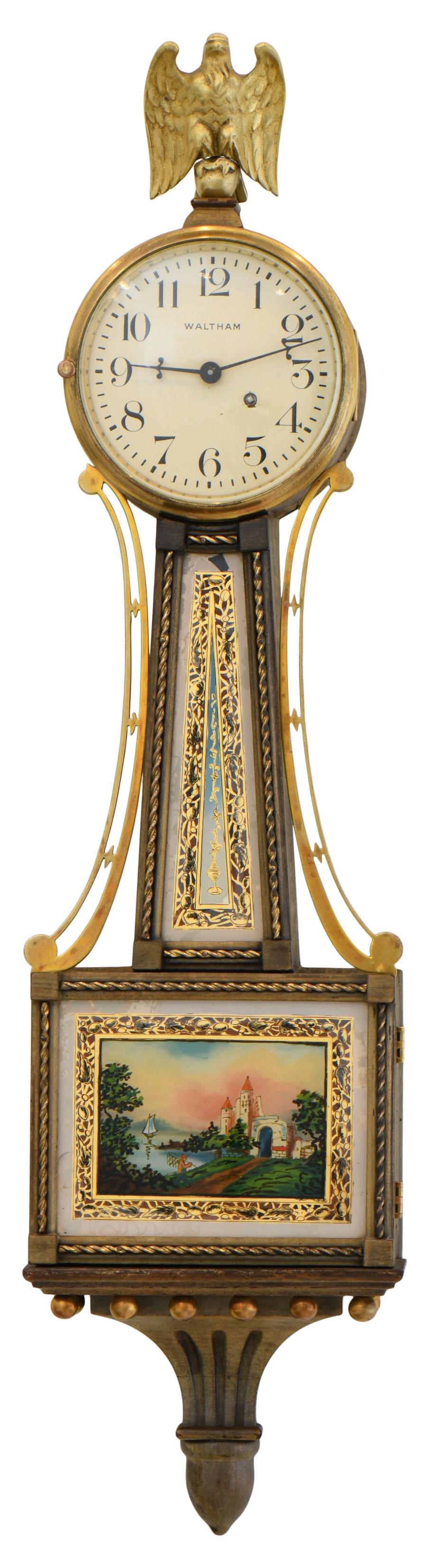 Waltham Miniature Presentation Banjo Clock (1 of 6)