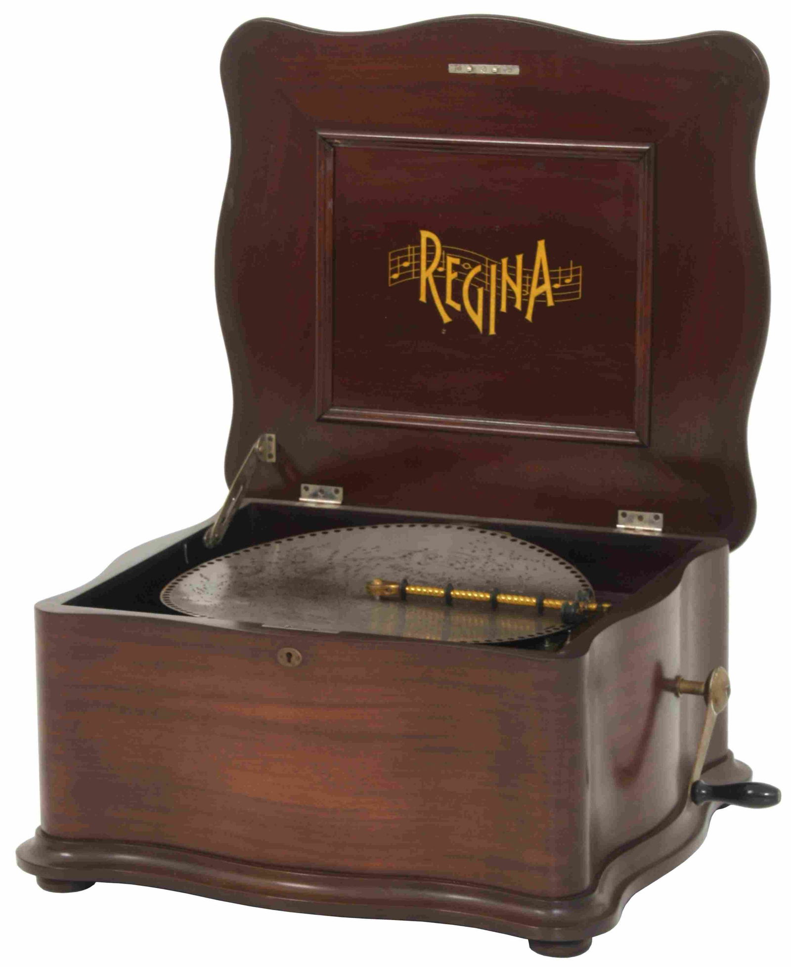 Regina Style 50 Mahogany Music Box (1 of 9)