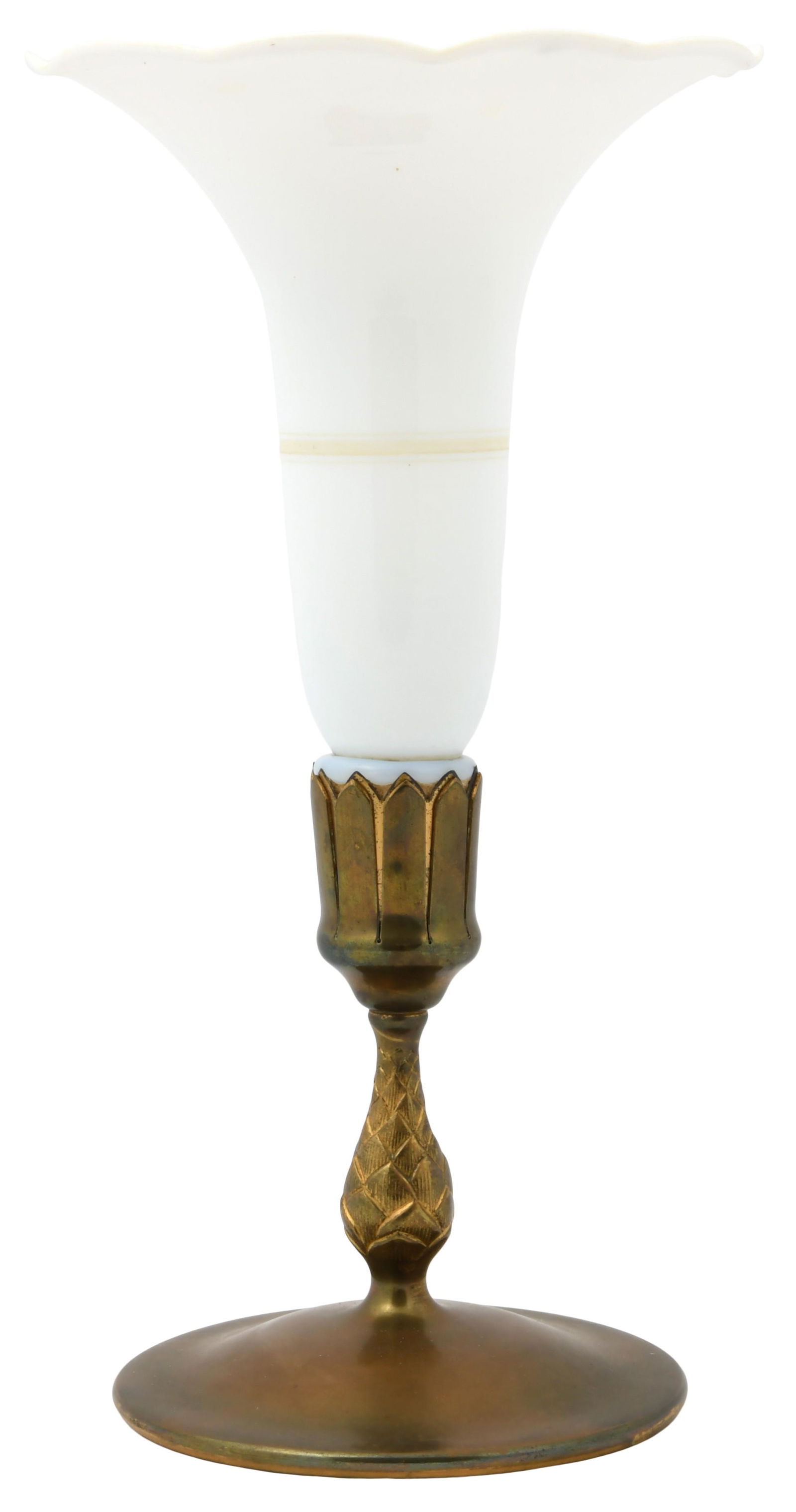 Tiffany Studios Vase Holder with Glass Insert (1 of 6)