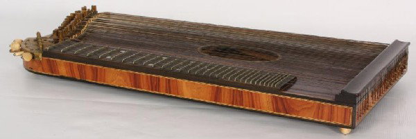 Zither by Franz Schwarzer, Missouri.: Zither by Franz Schwarzer, Missouri.