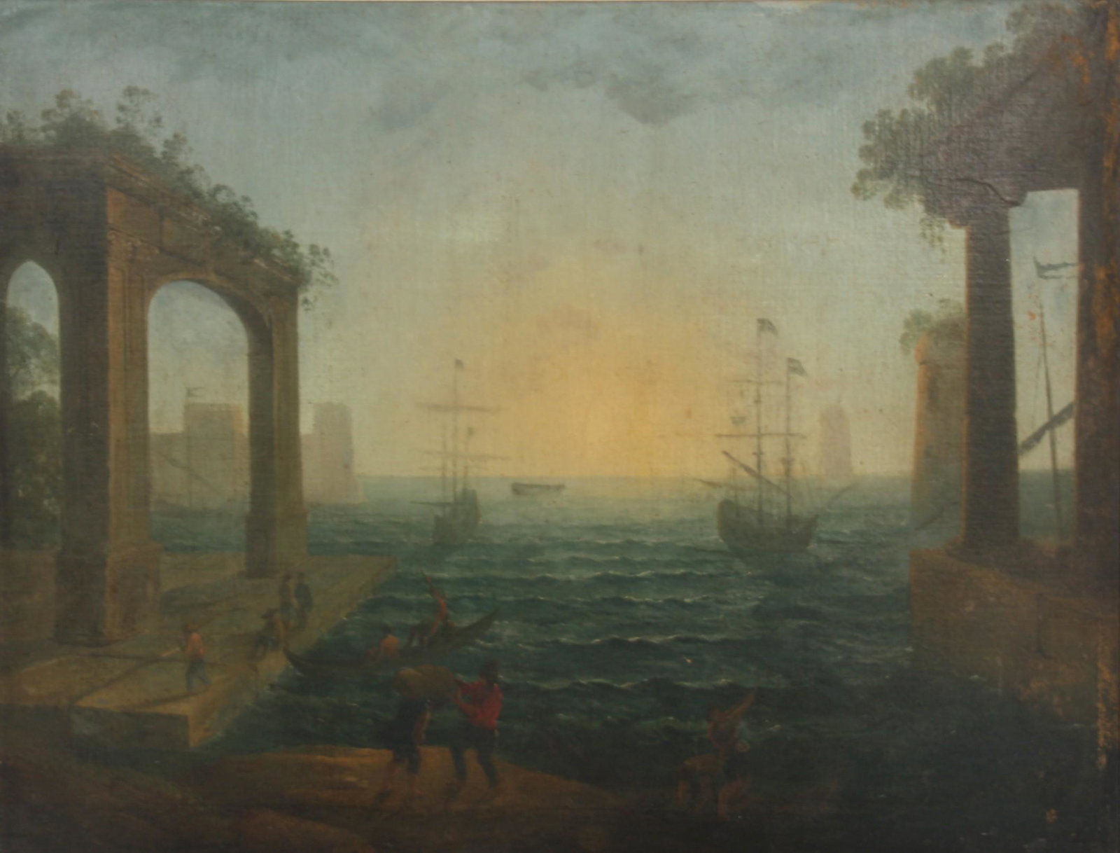 Studio of Claude Lorrain (French/Italian, 1600-1682) (1 of 9)