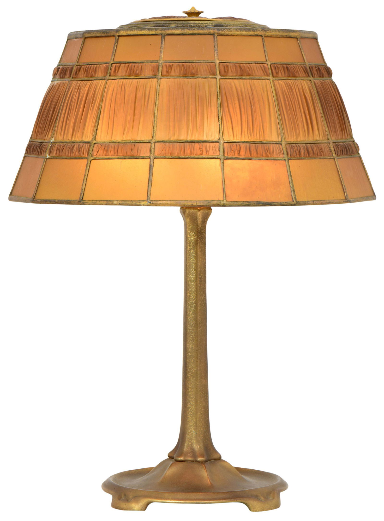 Tiffany Studios "Linenfold" Table Lamp (1 of 14)