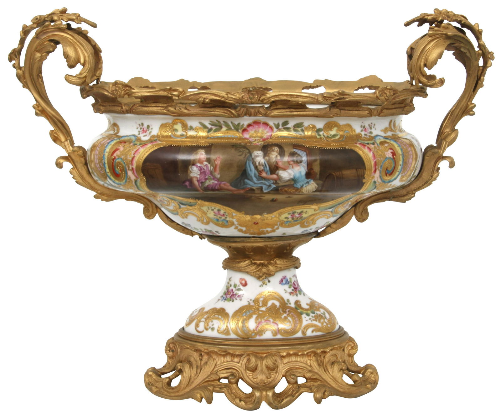 Meissen Porcelain & Gilt Bronze Centerpiece (1 of 9)