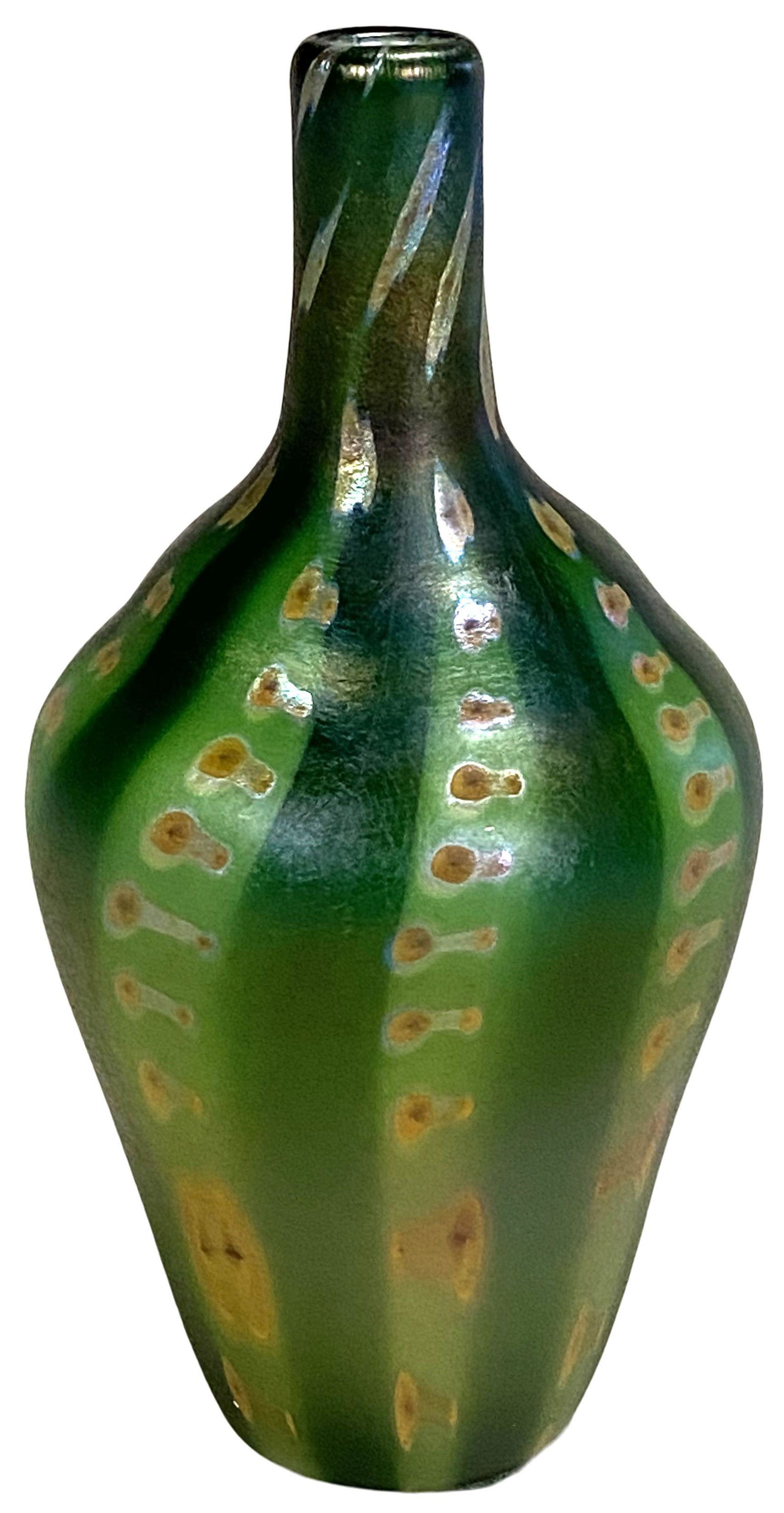 Tiffany Studios Favrile Glass Cabinet Vase (1 of 5)