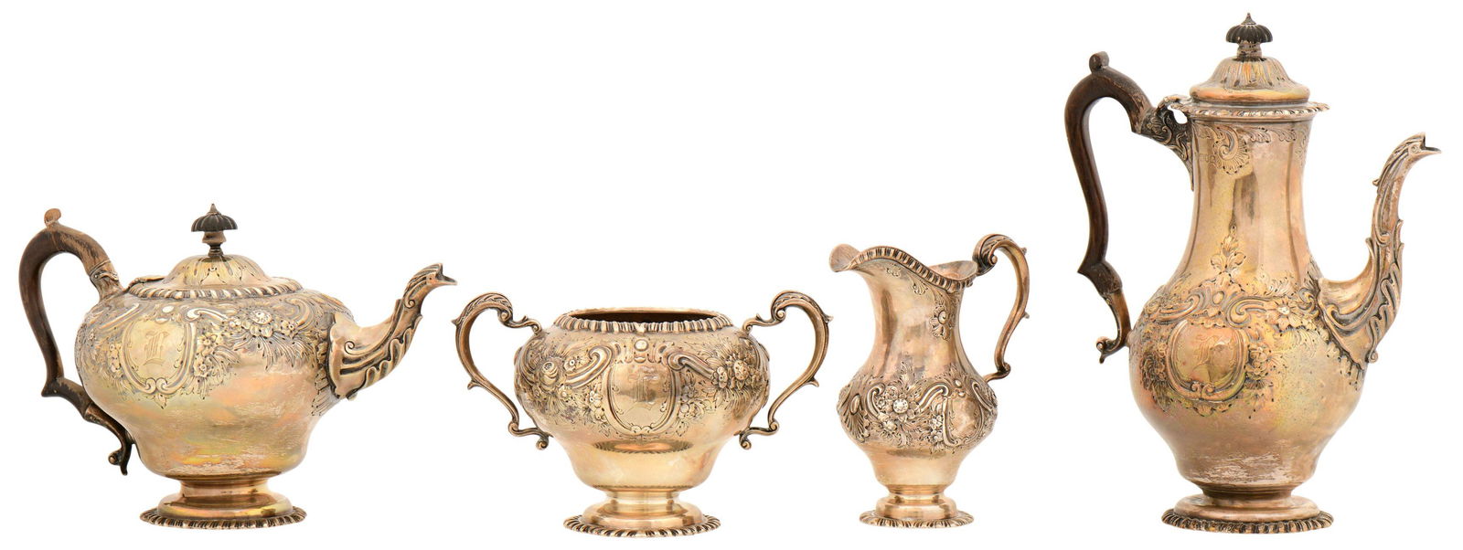 Charles Stuart Harris Sterling Silver Tea & Coffee (1 of 11)