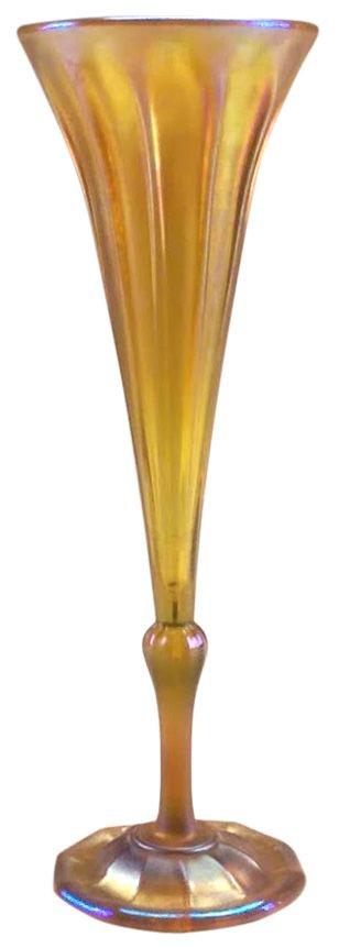Tiffany Studios Favrile Glass Flower Form Vase (1 of 10)