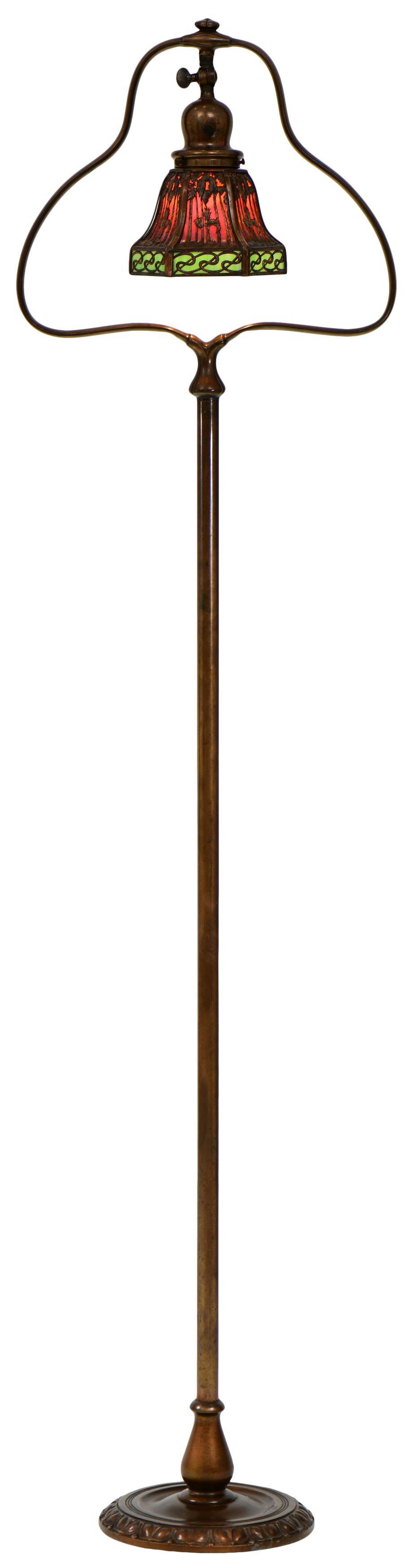 Handel "Sunset Palm" Overlay Floor Lamp (1 of 9)